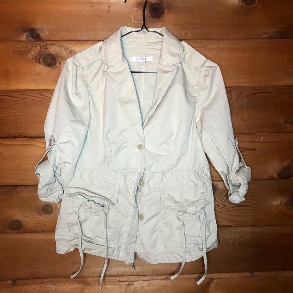 Loft Light Jacket Outerwear Size Small - image 3